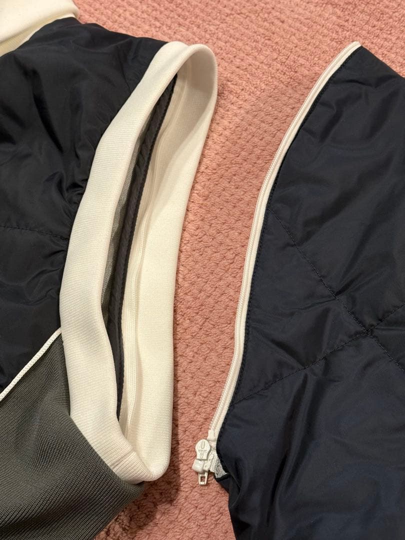 【美品】アルチビオ 中綿 ワンピース 長袖 2way ネイビー 40