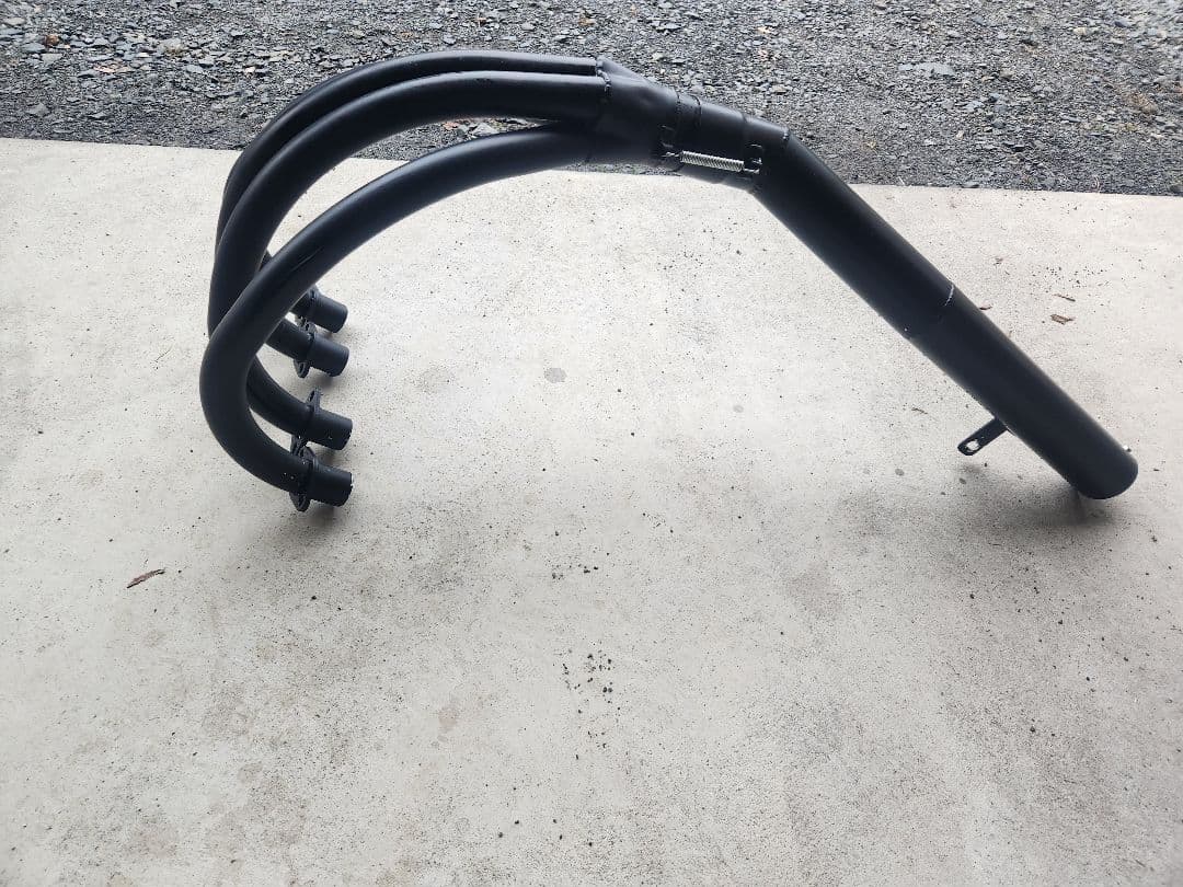 ゼファー750 マフラー ショート管 手曲げ 中古美品