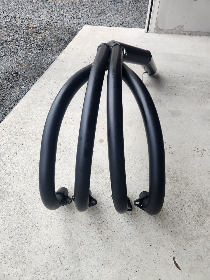 ゼファー750 マフラー ショート管 手曲げ 中古美品