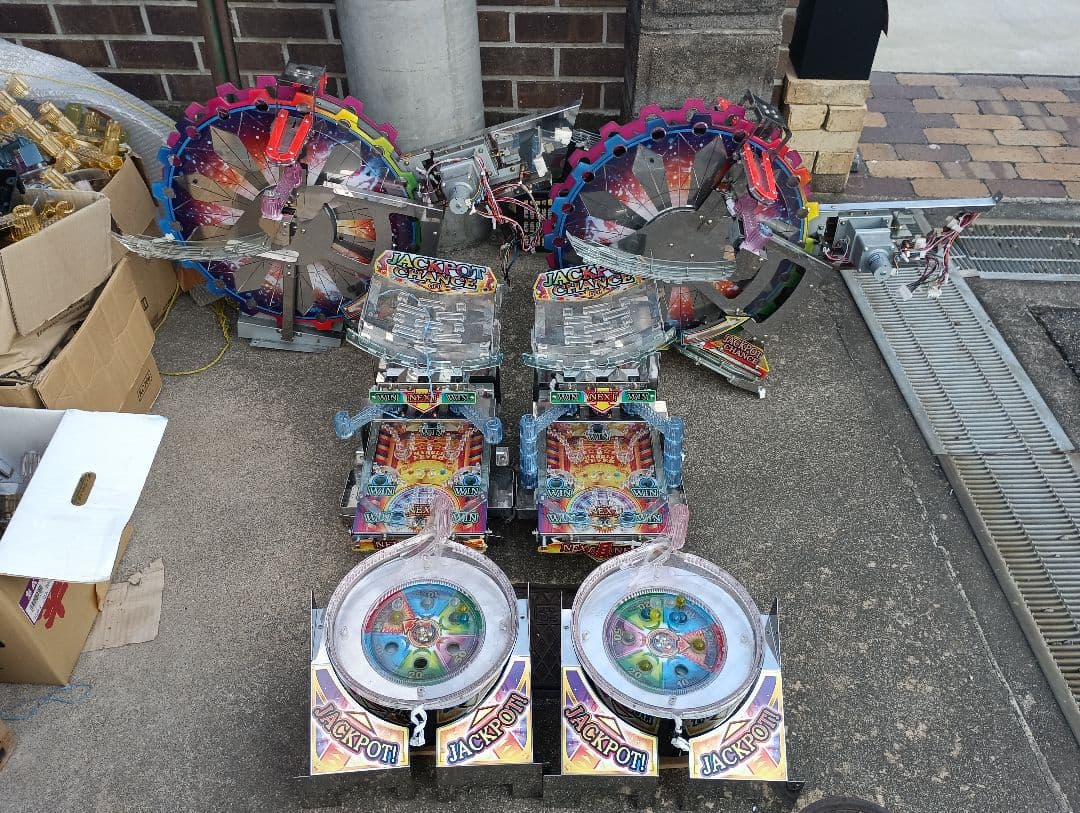 マーブルフィーバー筐体部品（2個口になる為送料+300円ご負担願います）