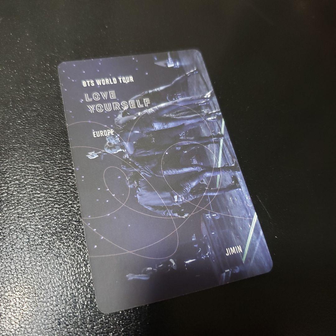 BTS ジミン LYS ヨーロッパ ツアー Blu-ray トレカ JIMIN