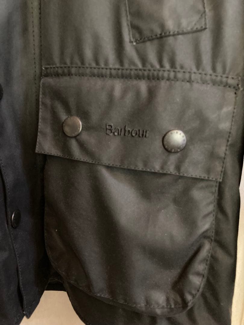 【美品】Barbour バブアー Bedale ビデイル オイルドジャケット　黒