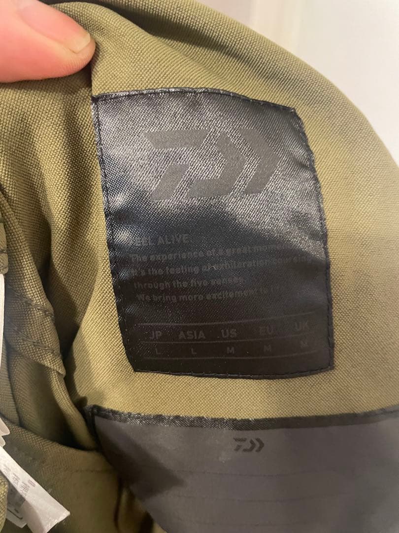 ダイワピア39オリーブグリーン カーゴパンツ　L