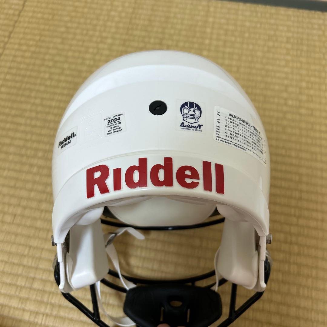 Riddell アメリカンフットボールヘルメット ホワイト