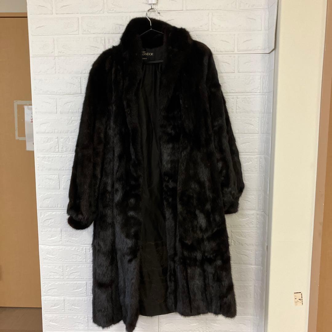 ALEXANDOR FURS ブラックファーコート