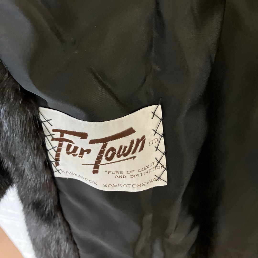 ALEXANDOR FURS ブラックファーコート