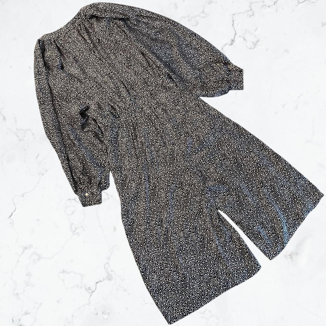 美品 GUCCI シルク100% オールインワン 40 L パンツワンピース