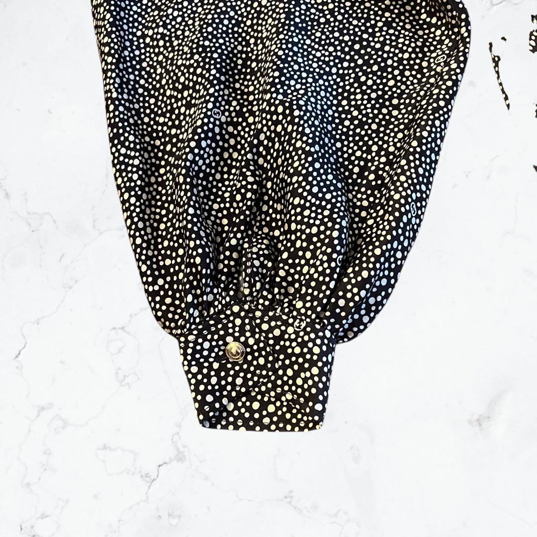 美品 GUCCI シルク100% オールインワン 40 L パンツワンピース