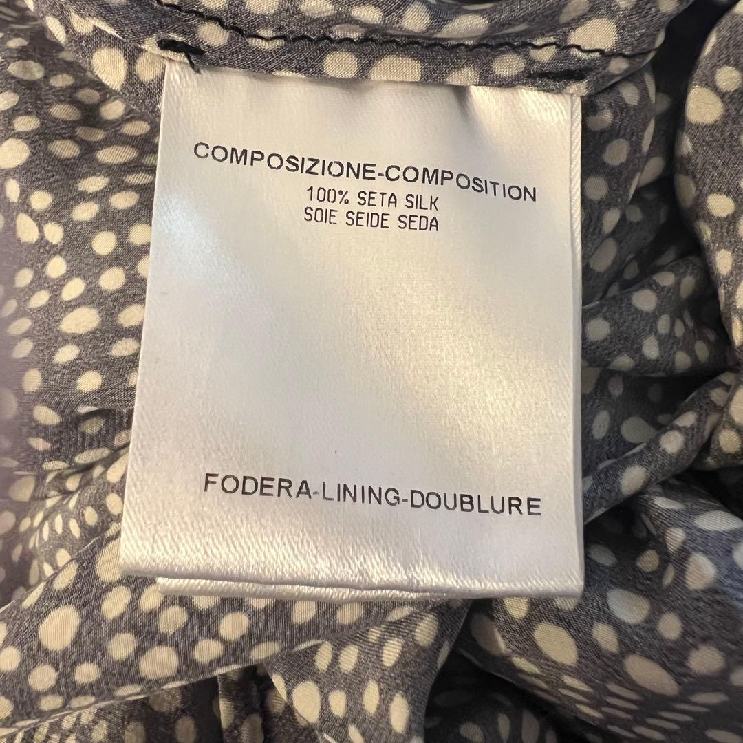 美品 GUCCI シルク100% オールインワン 40 L パンツワンピース