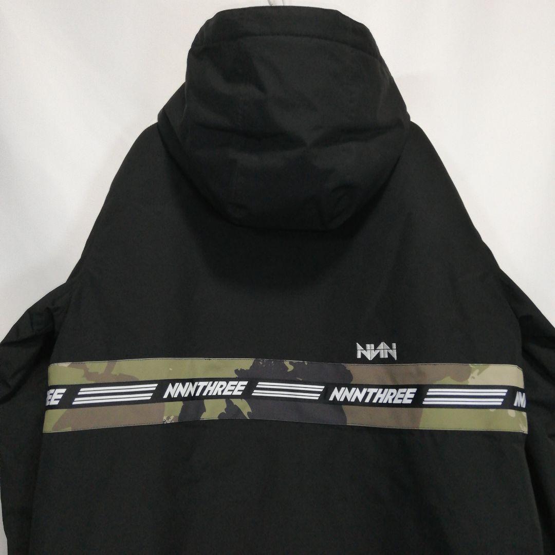 NNN アノラック スノボウェア スノーボード ジャケット ブラック エヌスリー
