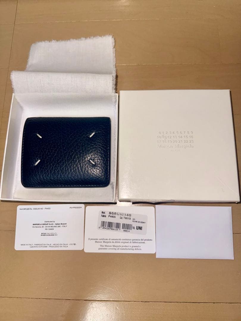 ✴︎美品✴︎Maison Margiela マルジェラ 二つ折り財布 箱付き 正規品