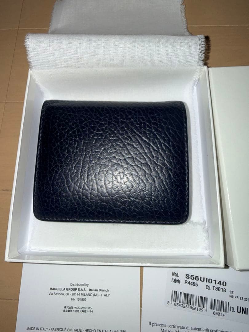 ✴︎美品✴︎Maison Margiela マルジェラ 二つ折り財布 箱付き 正規品
