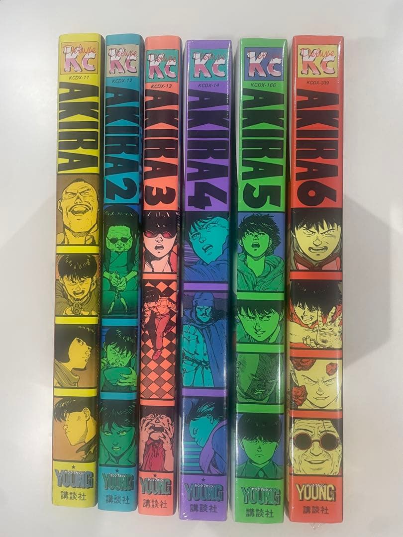 AKIRA 全巻セット 1-6巻（4-6巻はシュリンク付き）