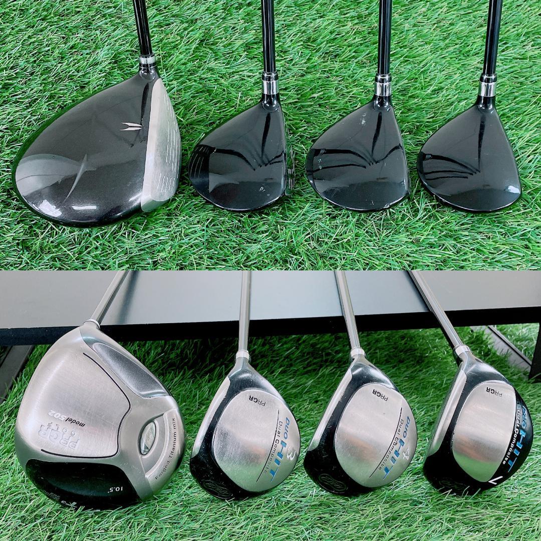 即コースデビュー　プロギア 初心者　ゴルフクラブ フルセット13本 N2488