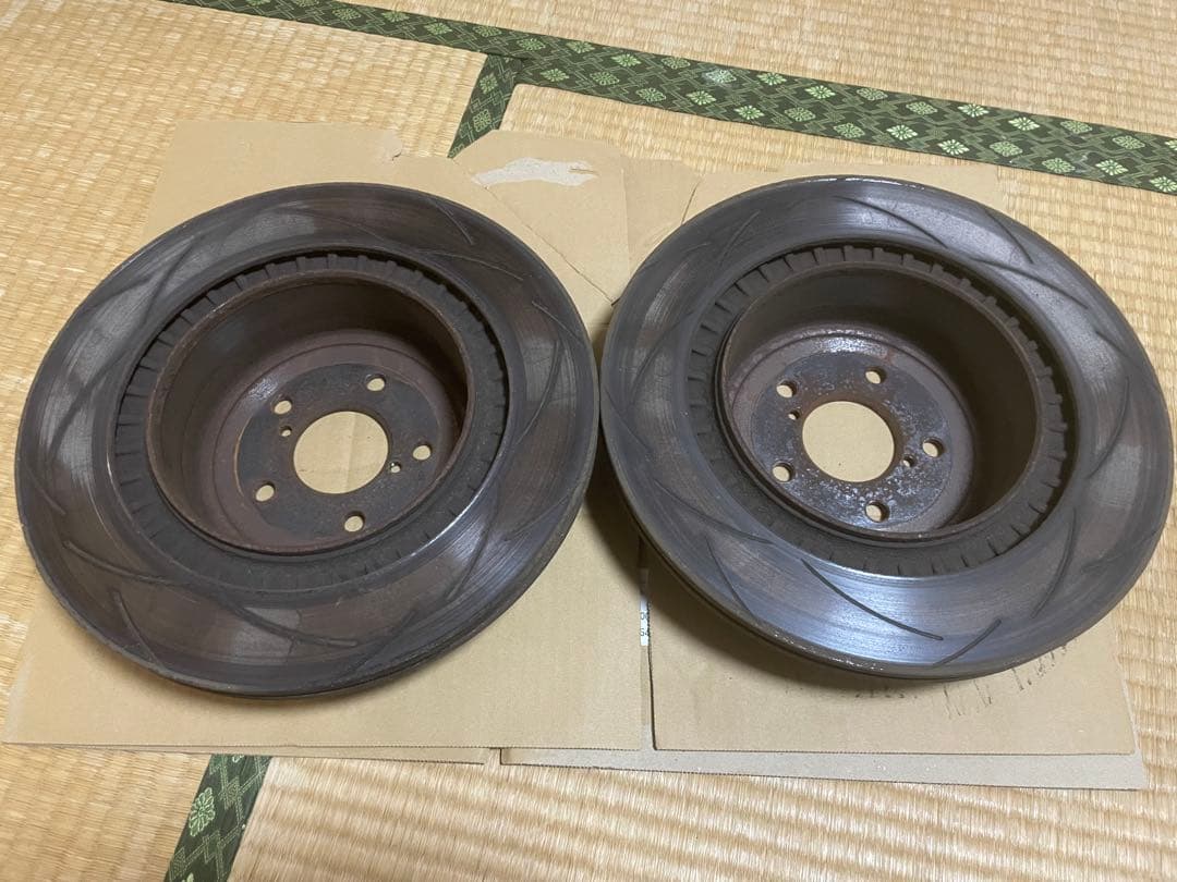 スバル レガシィ リアディスクローター ブレンボ BP BL 用 スリット