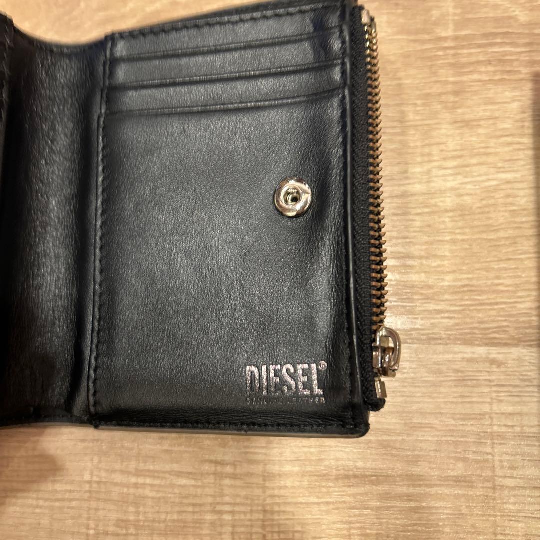 DIESEL 二つ折り財布 ブラウン