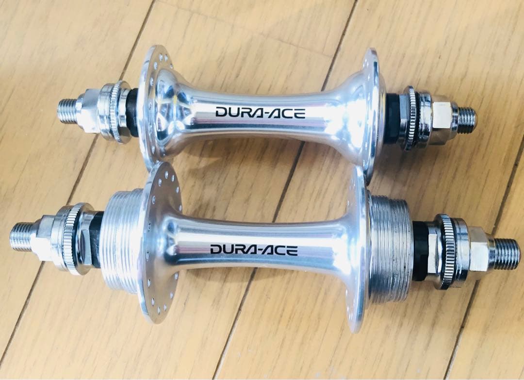 シマノ　HB-7710 新品未使用　前後セット　中空軸 HB-7710 W