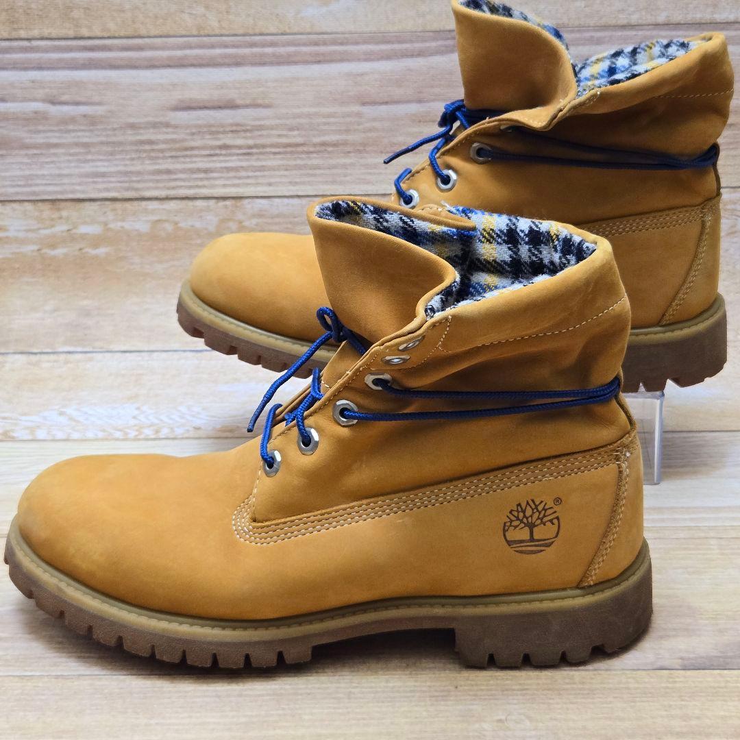 希少! ティンバーランド×ウールリッチ ヌバックレザー 27.5㎝