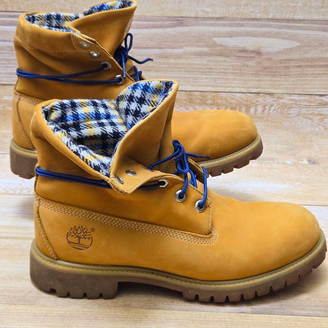 希少! ティンバーランド×ウールリッチ ヌバックレザー 27.5㎝