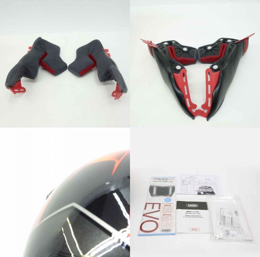 SHOEI ショウエイ Z-8 プロローグ TC-1 ブラック/レッド M