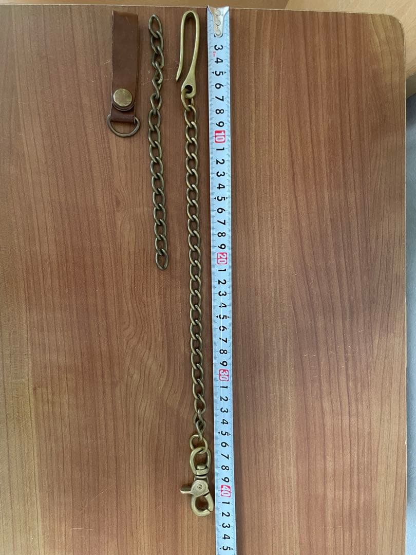 RED WING ウォレットチェーン。ブラウン