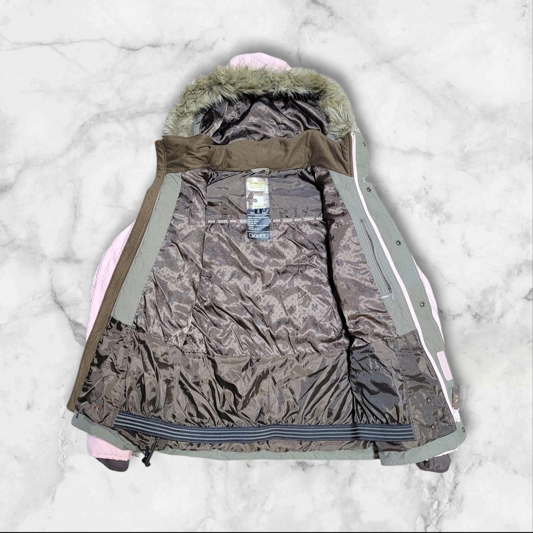 【美品】x-nix ピンク ブラウン スノーボード セットアップ