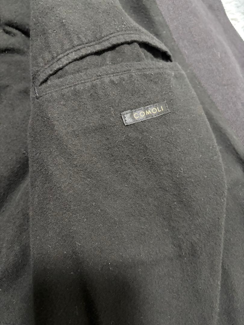 comoli 24aw デニムレザーワークジャケット　2