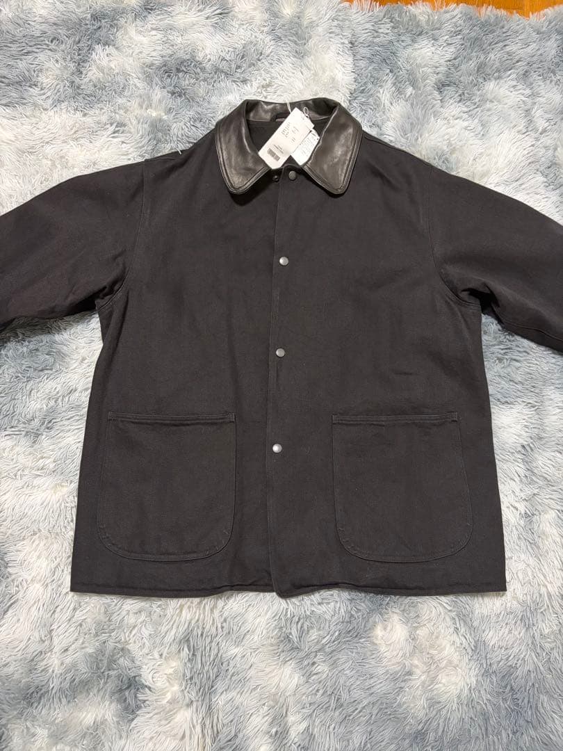 comoli 24aw デニムレザーワークジャケット　2