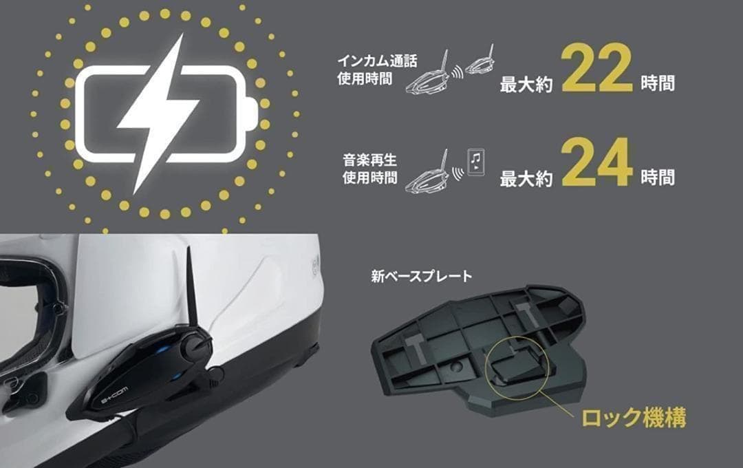 ビーコム SB6XR（2個入）ペアユニット ブルートゥース インカム【6人通話】