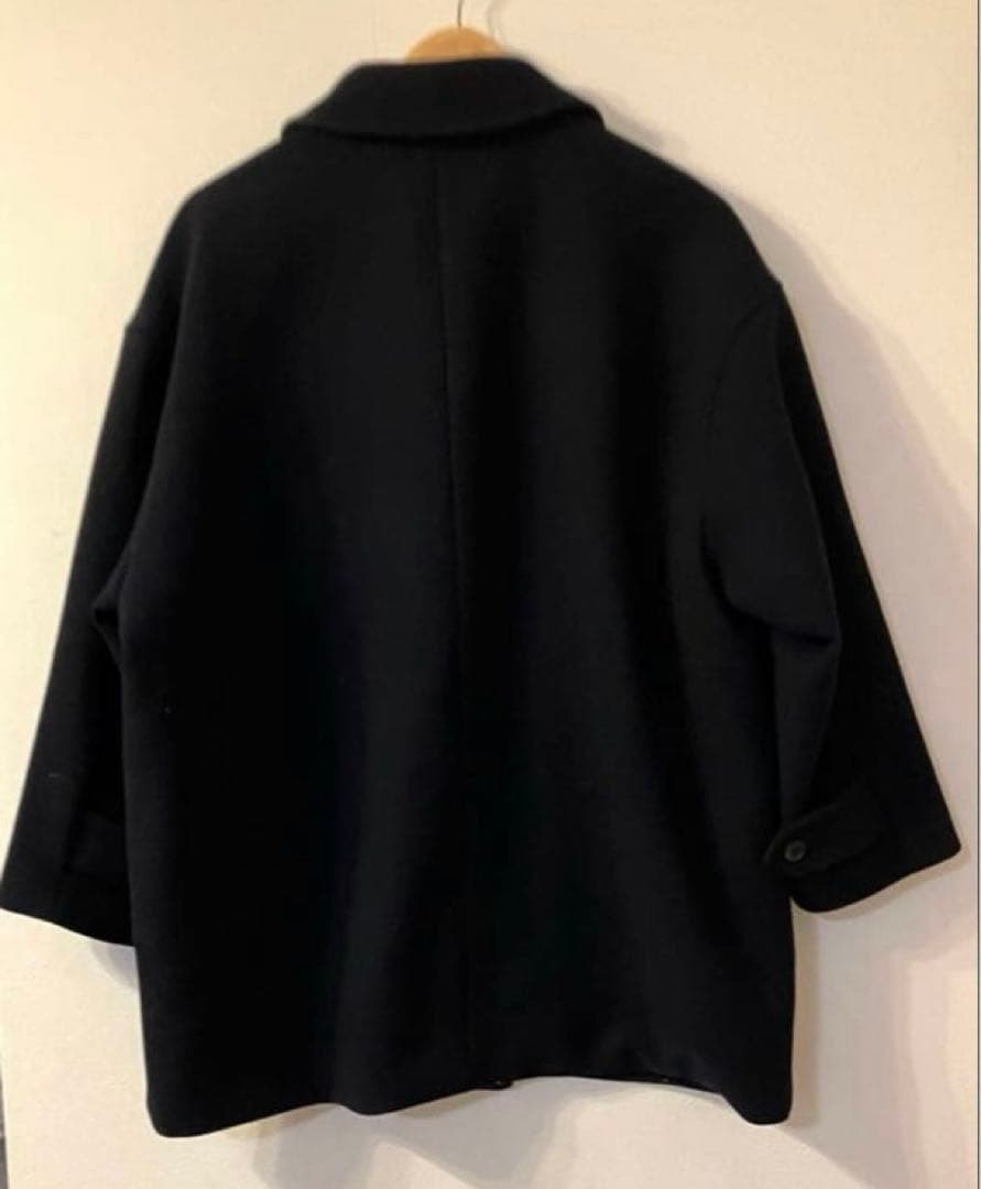 アーバンリサーチFORK & SPOON バルカラーミドルコート　濃いネイビー