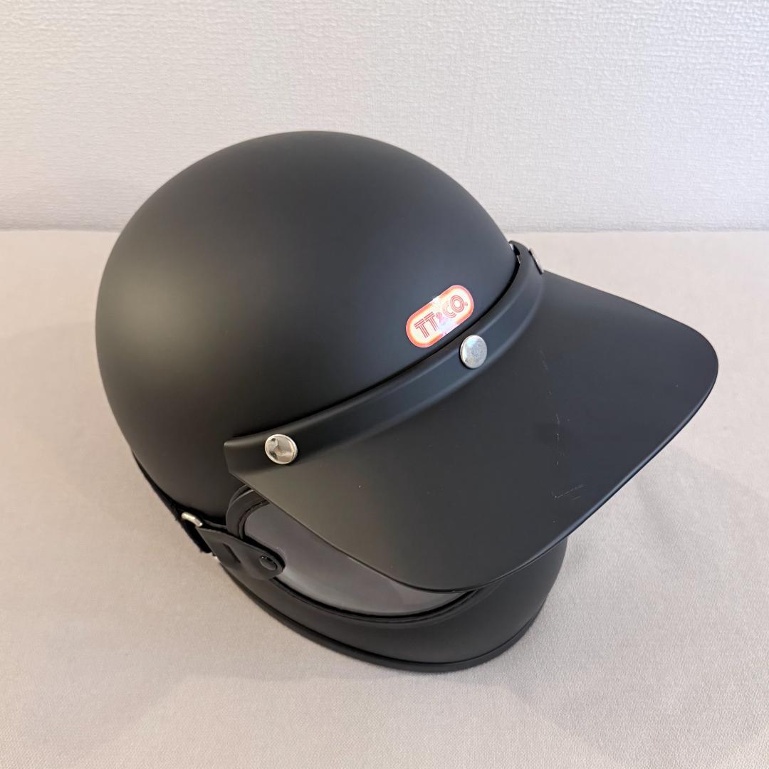 TT&CO トゥーカッター マットブラック ヘルメット