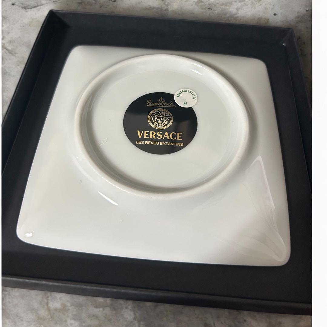 VERSACE ヴェルサーチ ビザンチン ボウルフラット ミニプレート 2枚