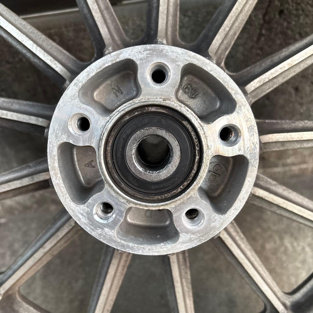 スポーツスター　2000年　ノーマルホイール&タイヤセット　ガレージ保管