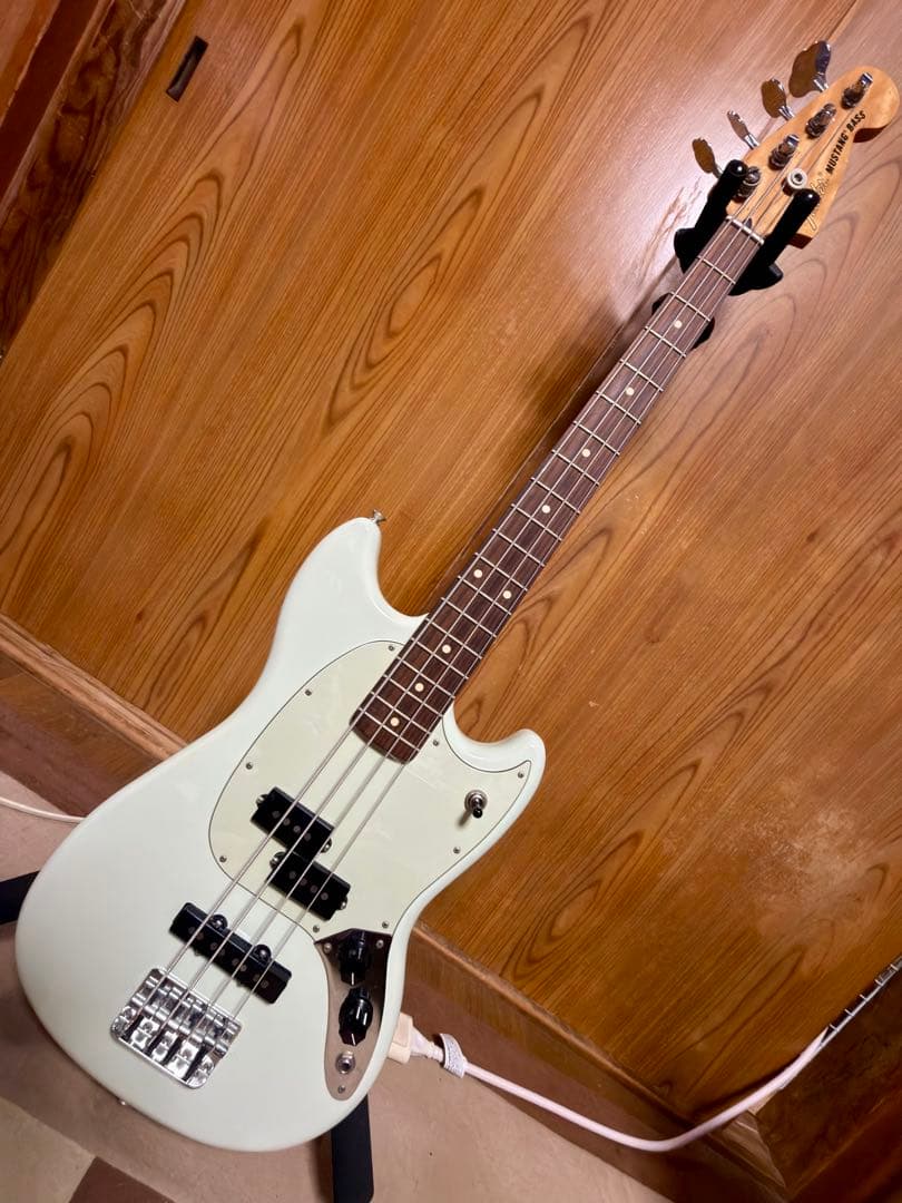 ベース Fender Mustang Bass RW SBL