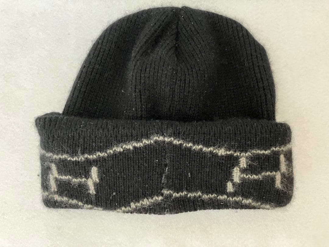 エルメス HERMES Hロゴ マルジェラ期 帽子 ニットキャップ カシミヤ