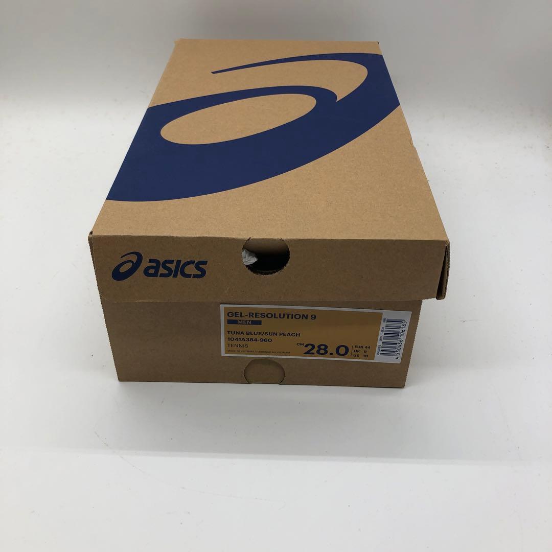 アシックス　テニスシューズ　ゲルリソリューション9 28.0cm