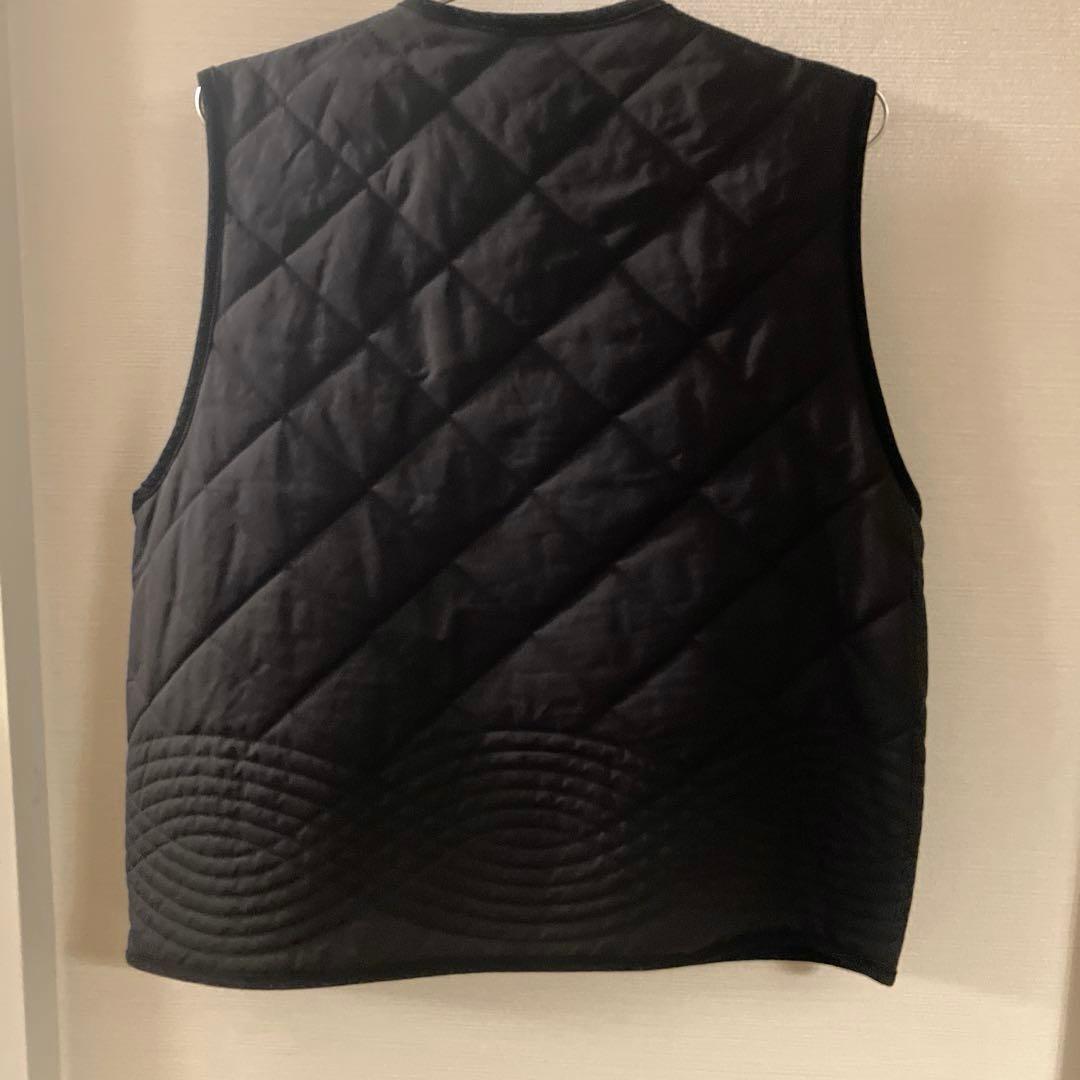北欧暮らしの道具店　キルティングベスト　ブラック