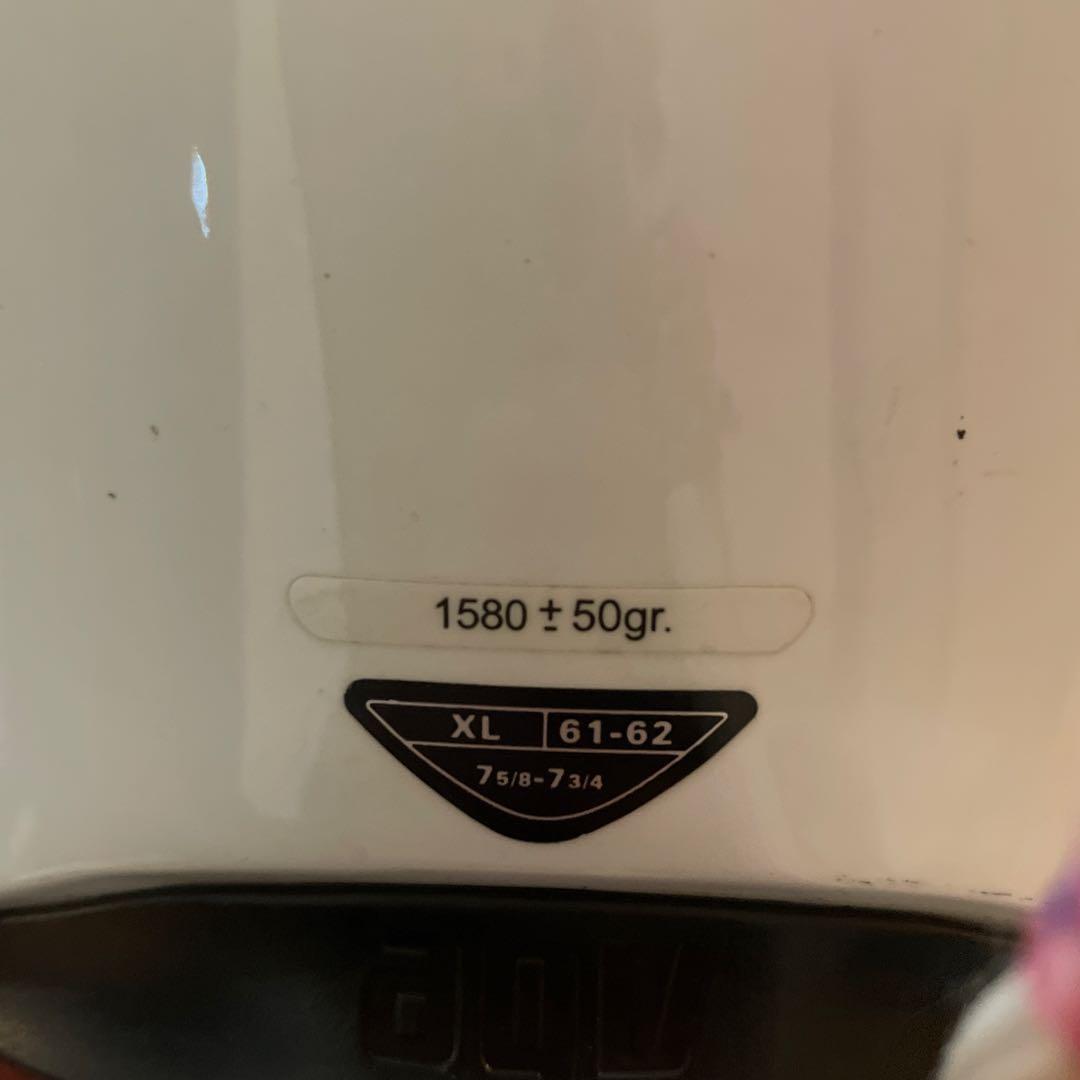 AGV フルフェイスヘルメット XL 内蔵インカム付き