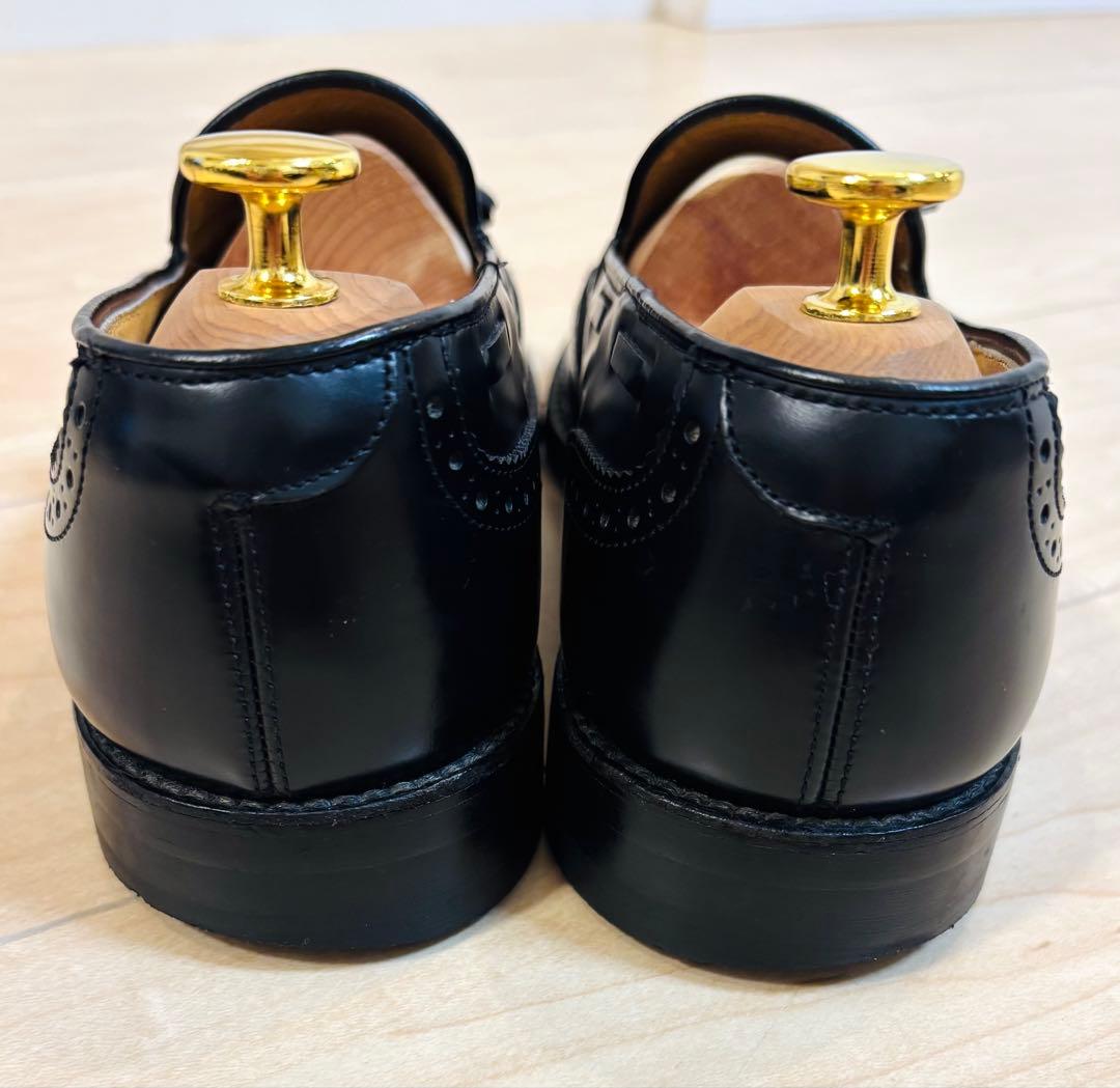 REGAL リーガル J647 タッセルローファー 26 革靴 本革 ブラック