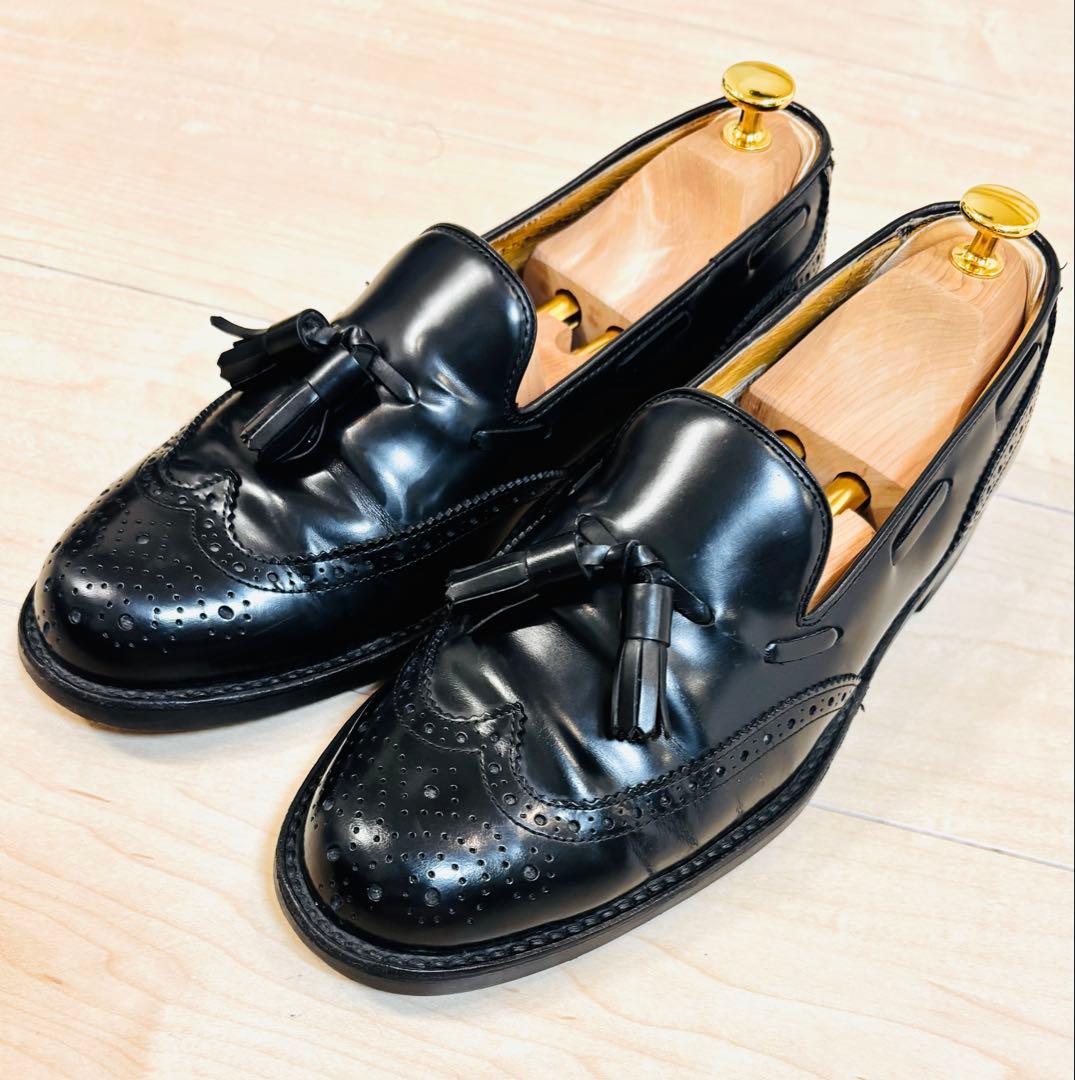 REGAL リーガル J647 タッセルローファー 26 革靴 本革 ブラック