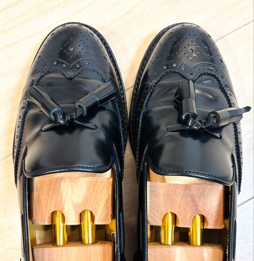 REGAL リーガル J647 タッセルローファー 26 革靴 本革 ブラック