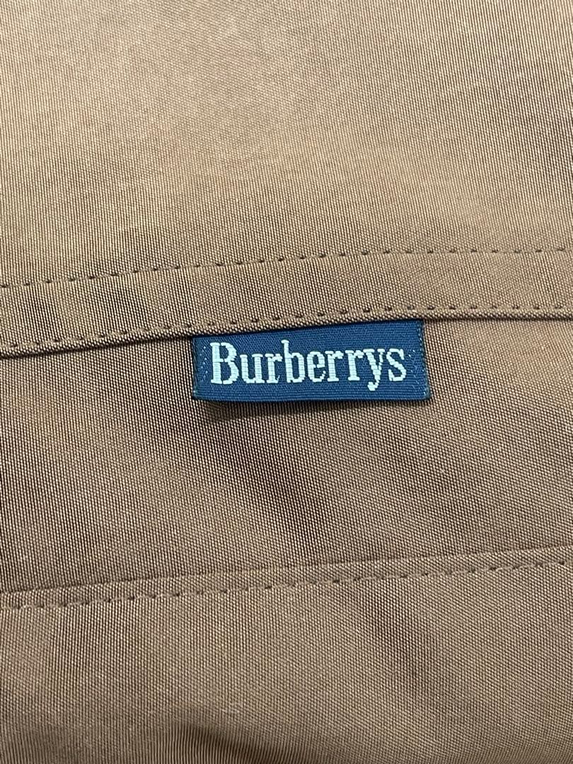【美品】Burberrys ブラウン 2way フード付きシングルトレンチコート