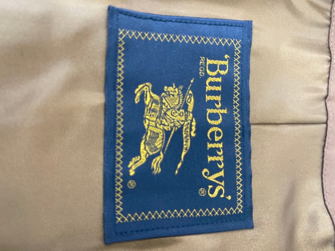 【美品】Burberrys ブラウン 2way フード付きシングルトレンチコート