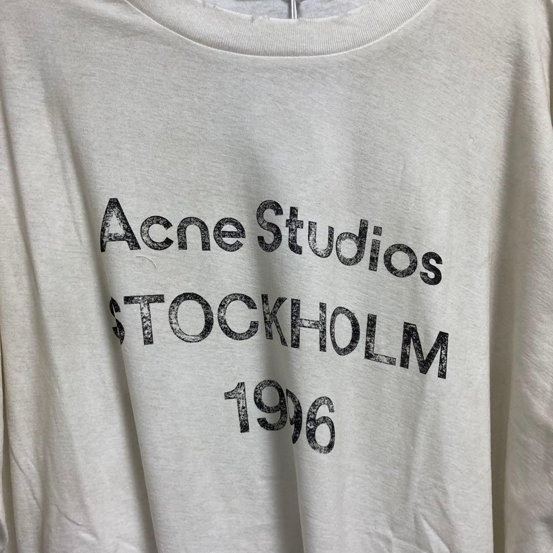 Acne Studios 長袖Tシャツ L ホワイト