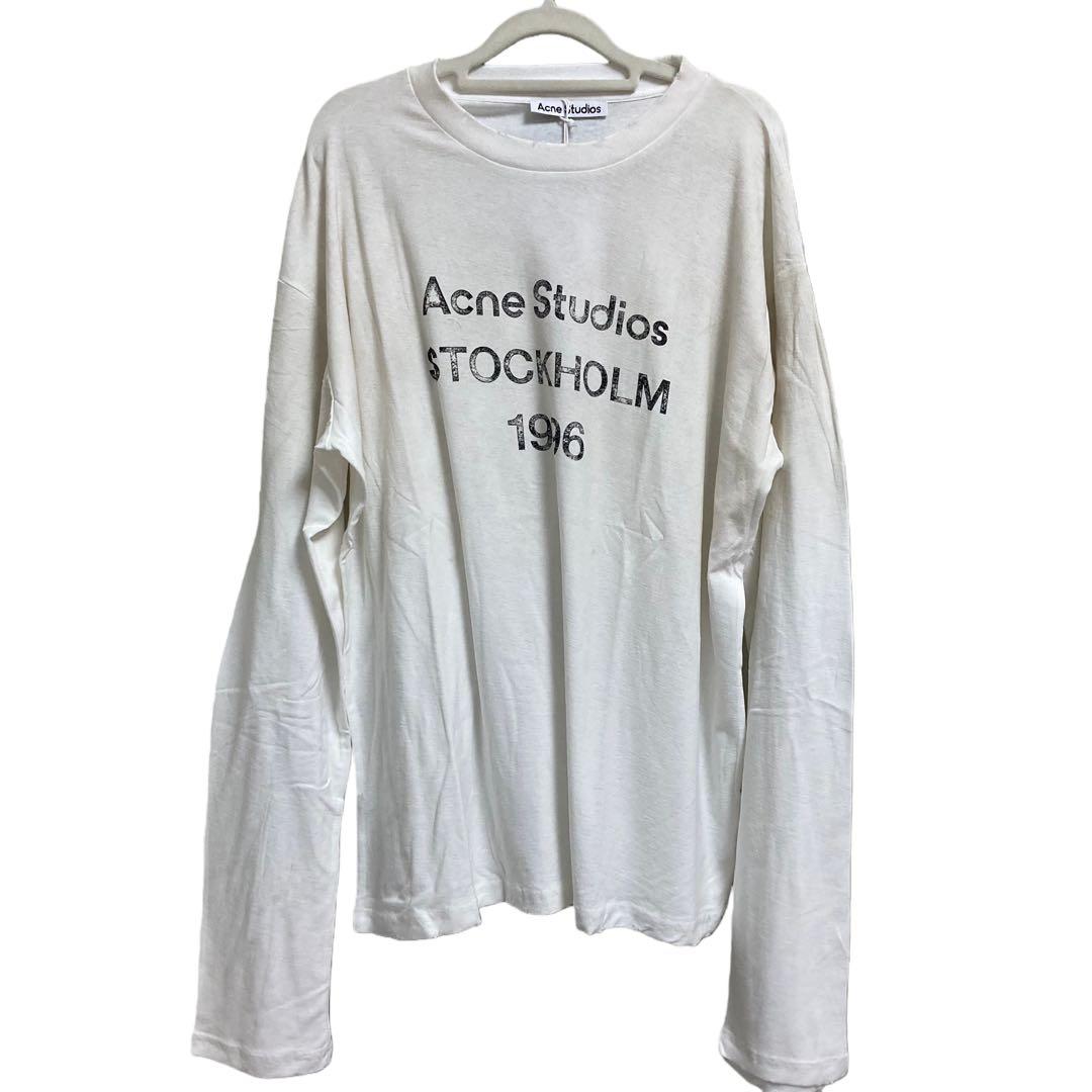 Acne Studios 長袖Tシャツ L ホワイト