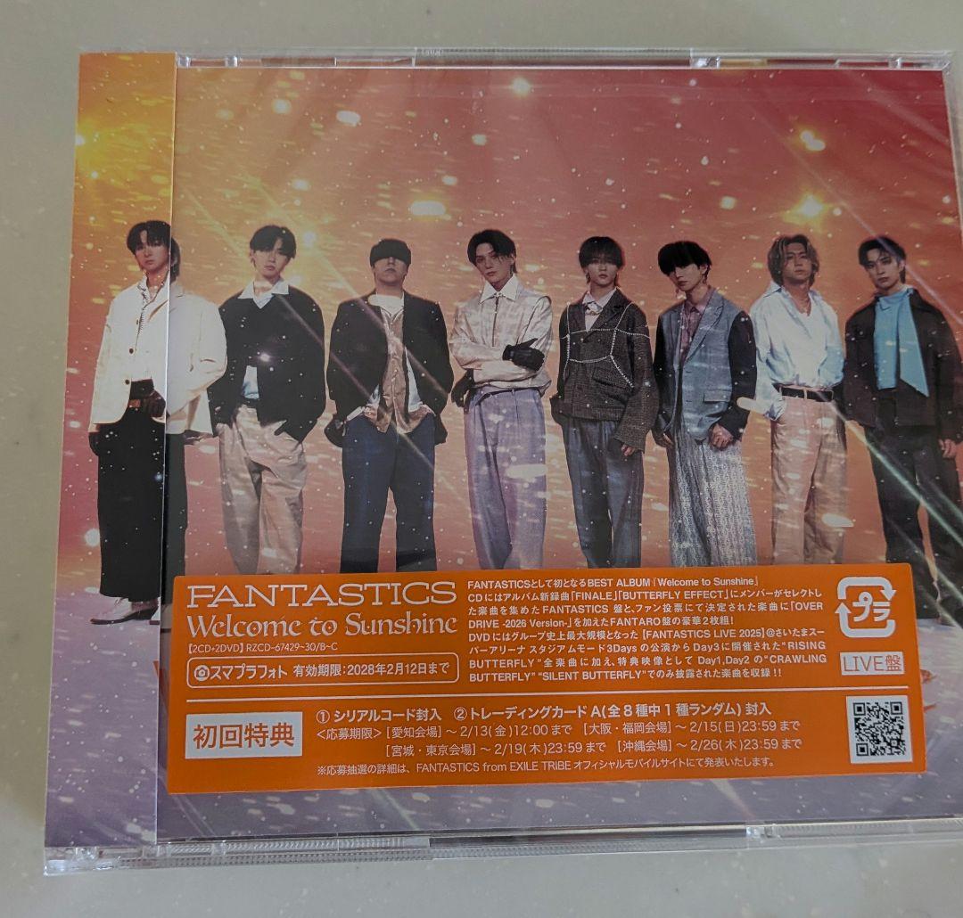 邦楽 FANTASTICS Welcome to Sunshine