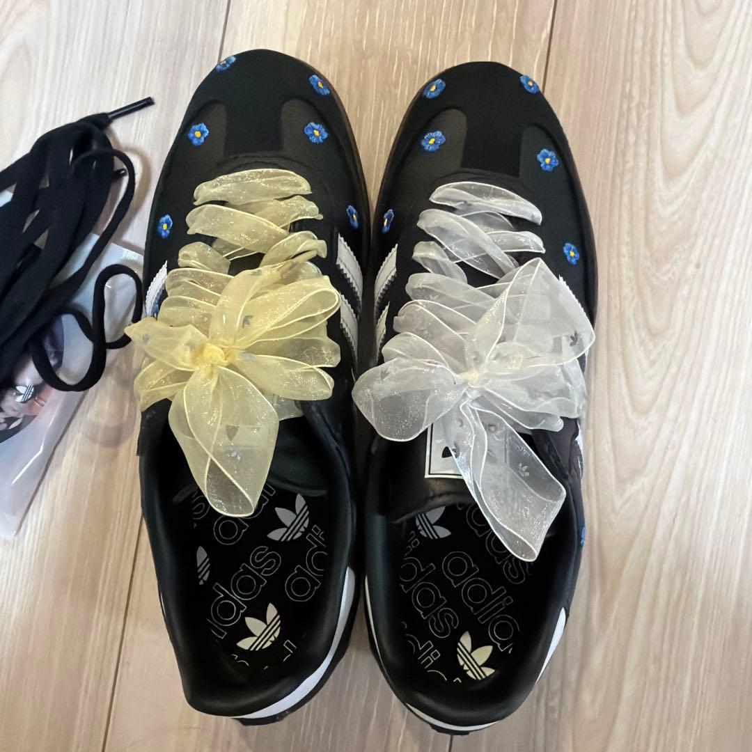 靴 ADIDAS SAMBA OG FLOWER 23.5cm