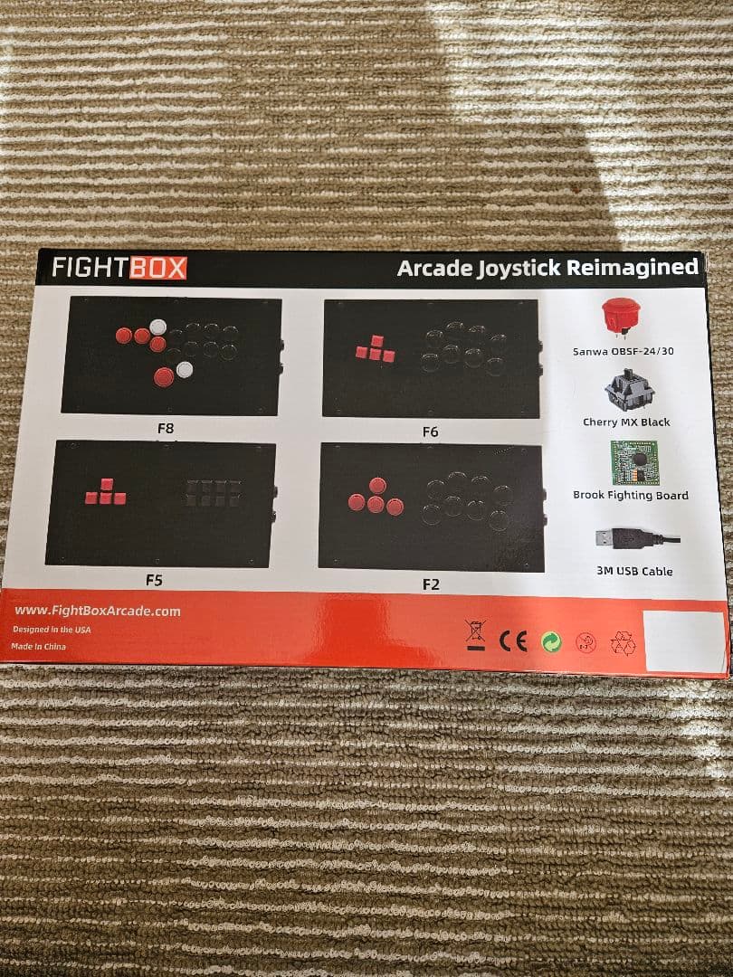 FIGHTBOX Arcade Joystick Reimagined 新品