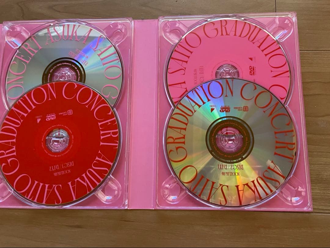 DVD盤　乃木坂46/NOGIZAKA46 ASUKA SAITO卒コン