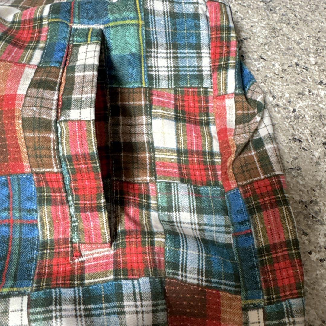 BEAMS GOLF パッチワーク風ジャケット 伸縮性 XL